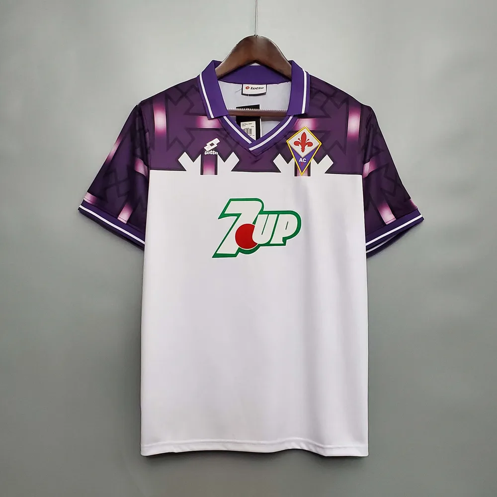 1992/1993 Retro Fiorentina Away Soccer Jersey  — main view
