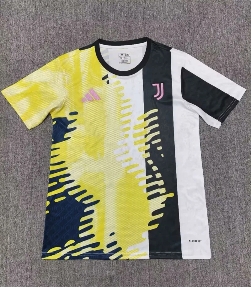 Uniforme Entrenamiento Prepartido Juventus Amarillo 2024/2025  — main view