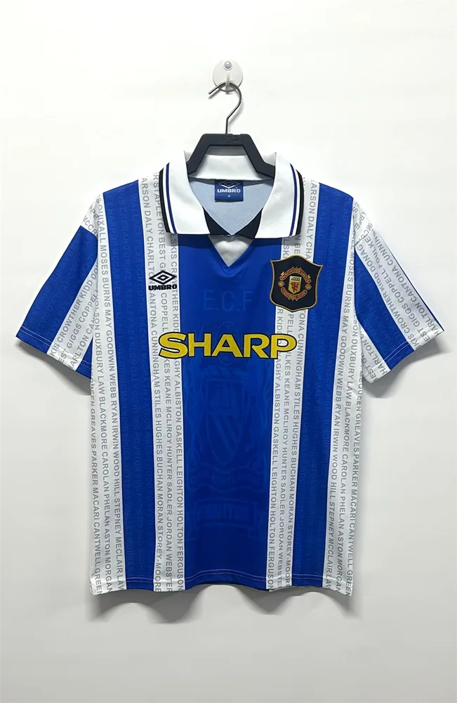 1994/1996 Retro Manchester United Drittes Auswärts Fußballtrikot AAA fan-gradät — main view