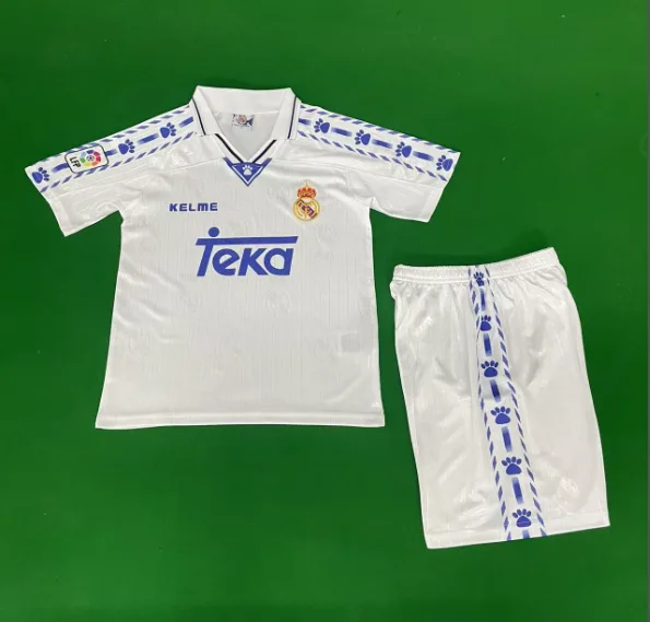 Maillot domicile rétro Real Madrid 1996-1997  Taille enfant — main view