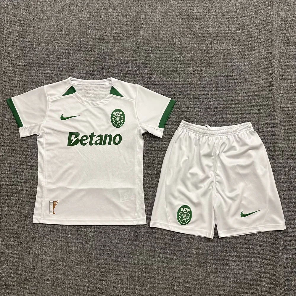2024/2025 Sporting Lisbon Away Football Jersey Shirt  Kids Size — main view