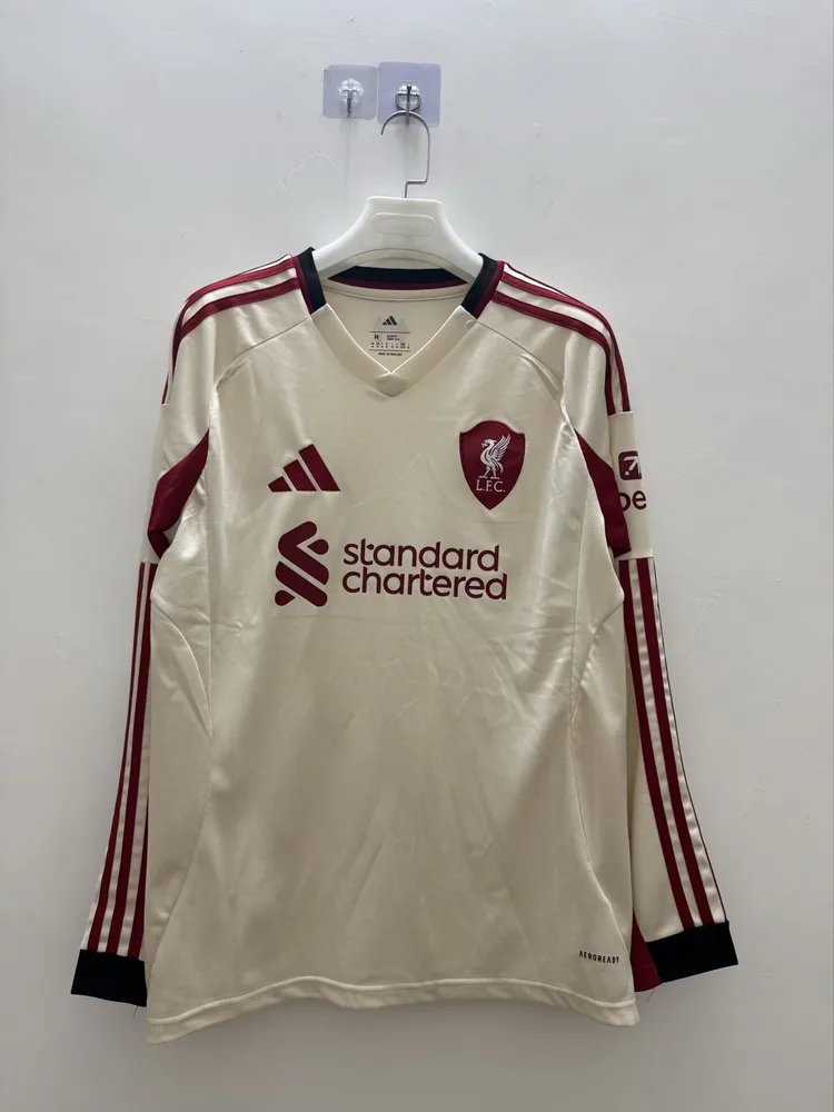 2025/2026 Long Sleeves Liverpool Away Soccer Football Jersey  — main view