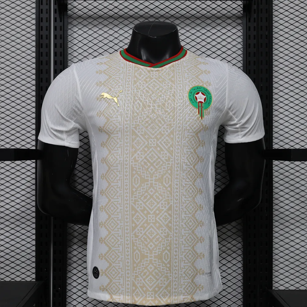 2026 Spielerversion Marokko Nationalmannschaft Auswärtstrikot AAA Fanqualität — main view