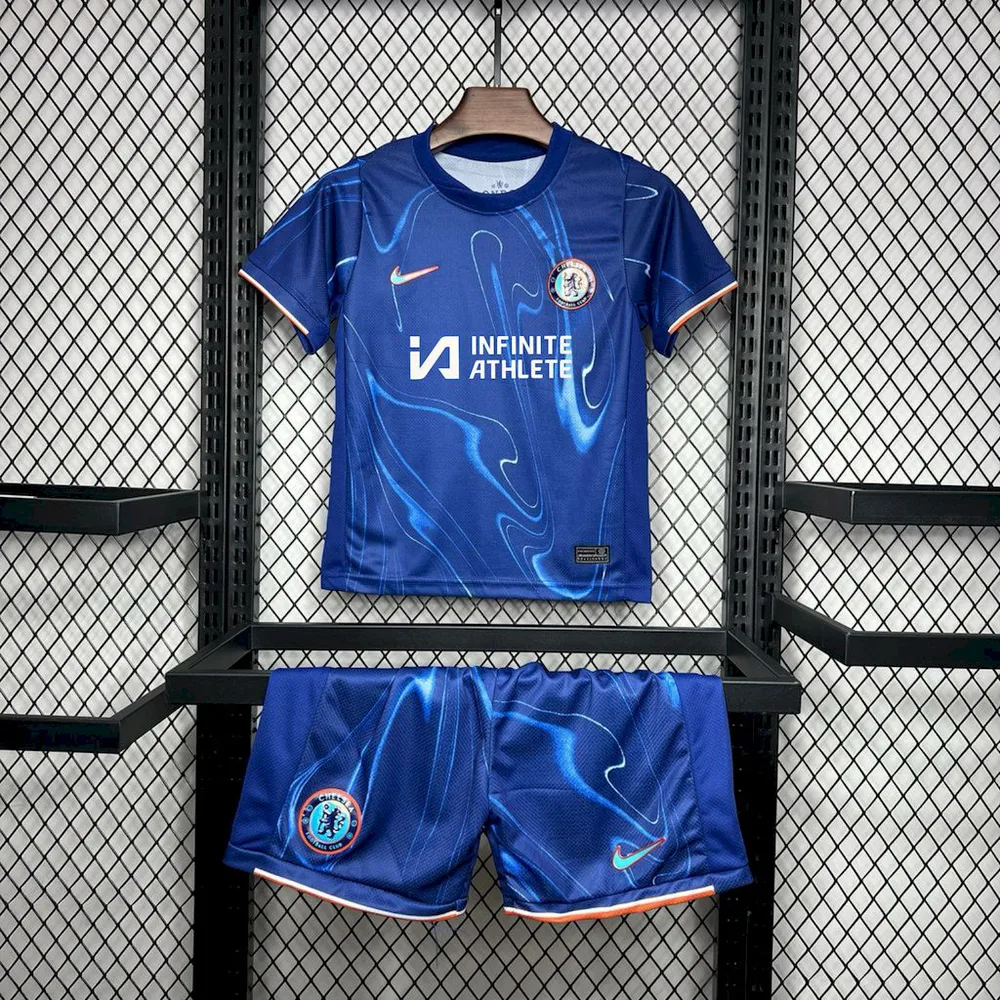 2024/2025 Chelsea Home Football Jersey  Kids Size — main view