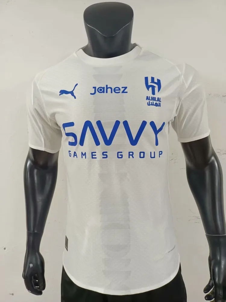2025/2026 Player Version Al-Hilal Saudi Away white Football Shirt  — main view