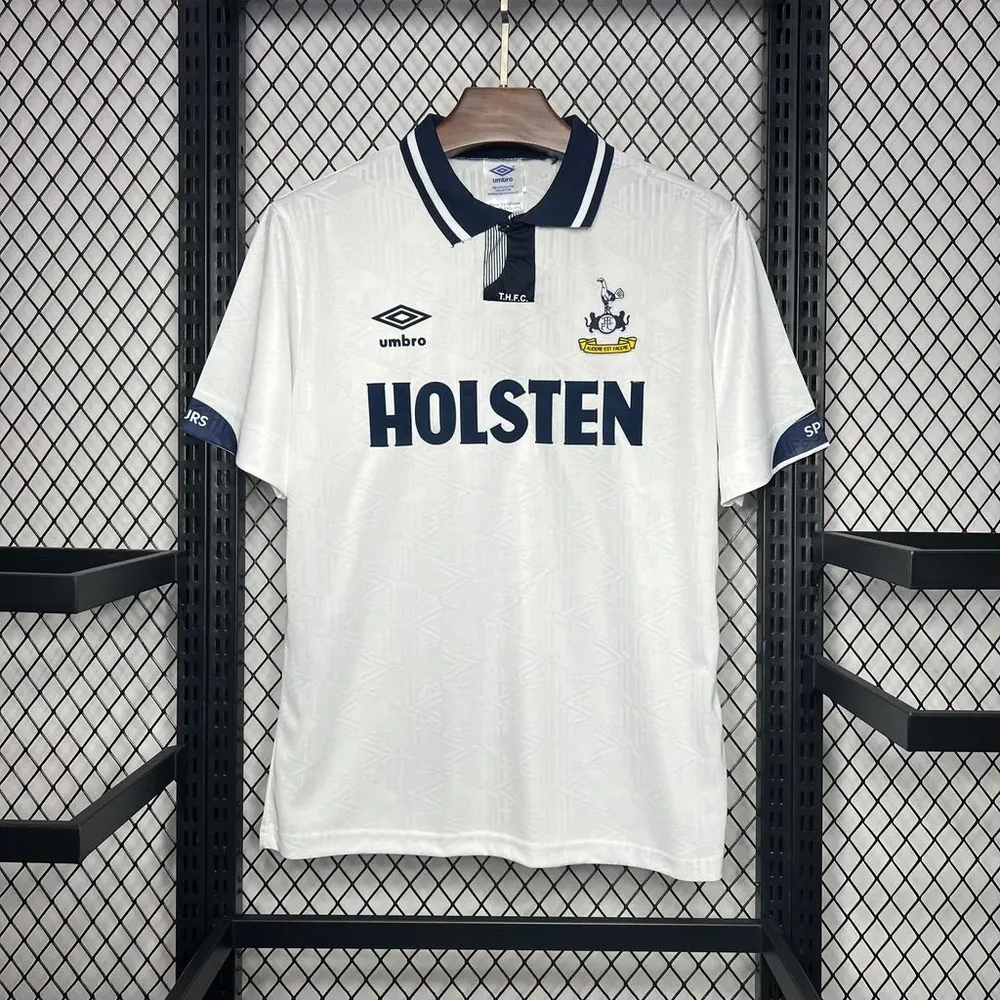 1992/1993 Retro Tottenham Hotspur Heimfußballtrikot — main view
