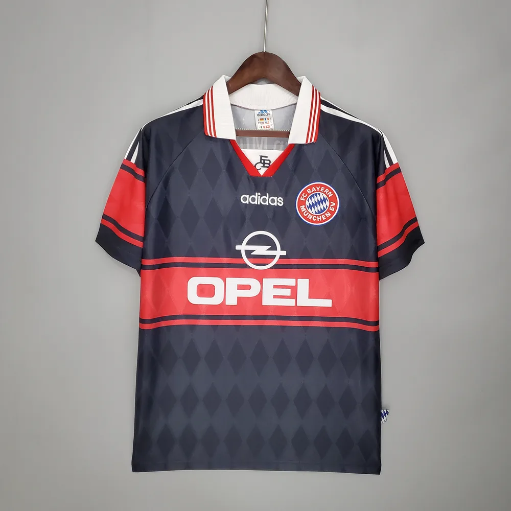 1997/1999 Retro Bayern München Heim Fußballtrikot AAA fan-gradät — main view