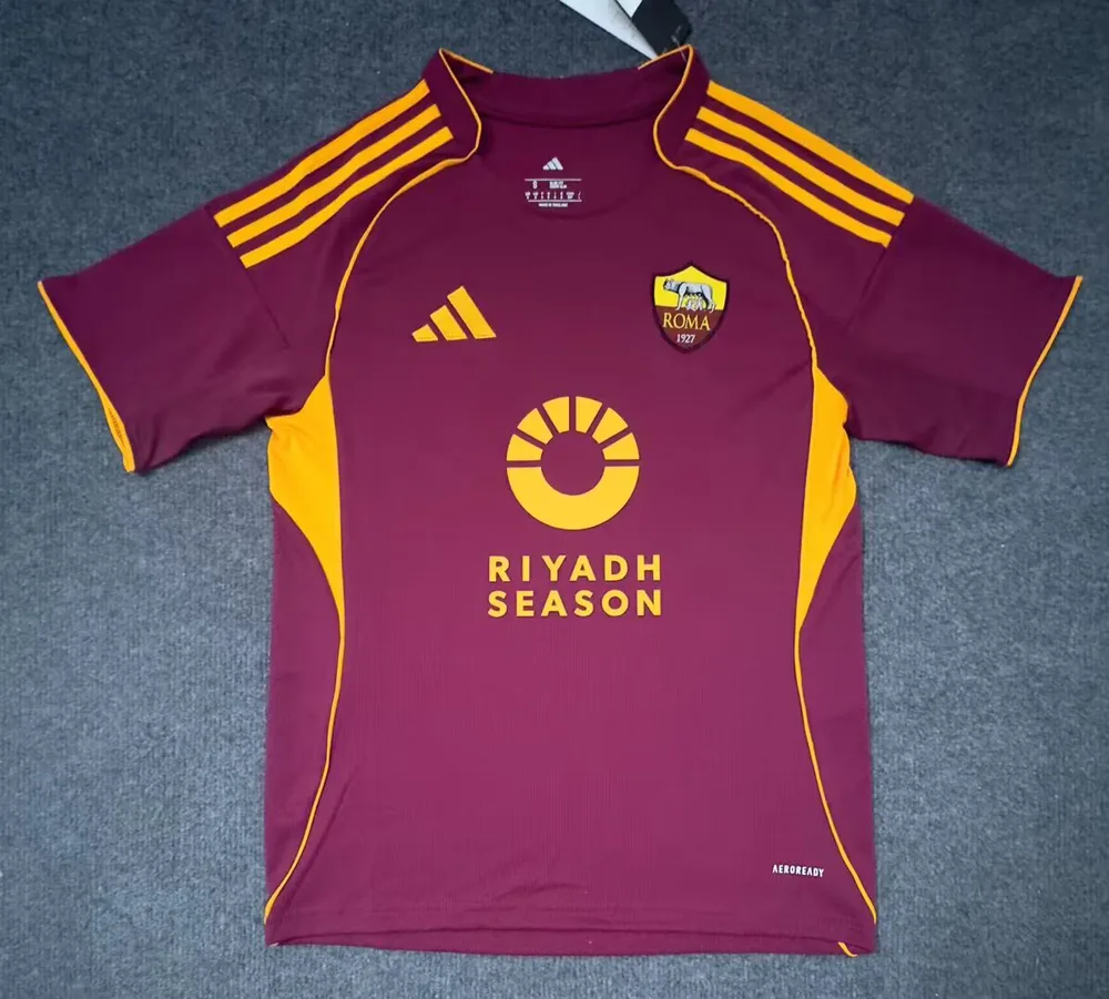 2025/2026 Roma Home Football Jersey  — main view