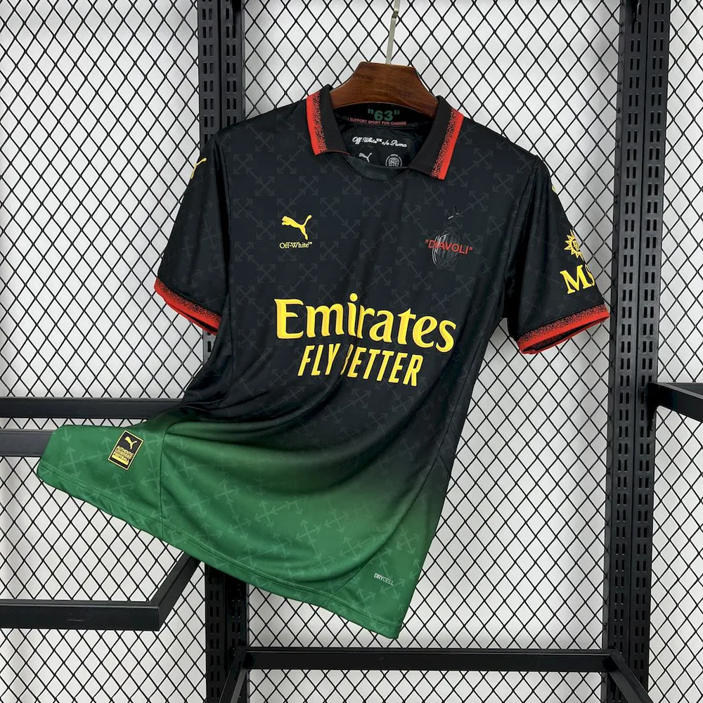 2025/2026 AC Milan Co-Branded Edition Fußballtrikot  — main view