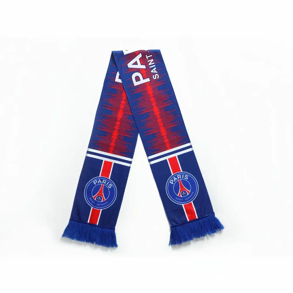 PSG Paris Saint-Germain Fan Soccer Scarf — main view