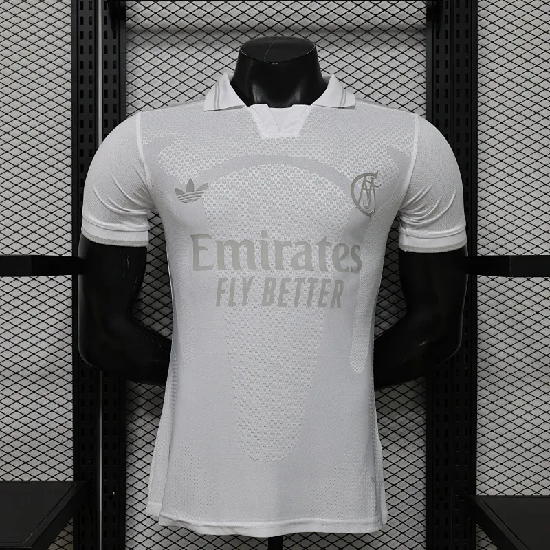2026/2027 Player Version Real Madrid 125th Anniversary Edition White Football Jersey   — main view