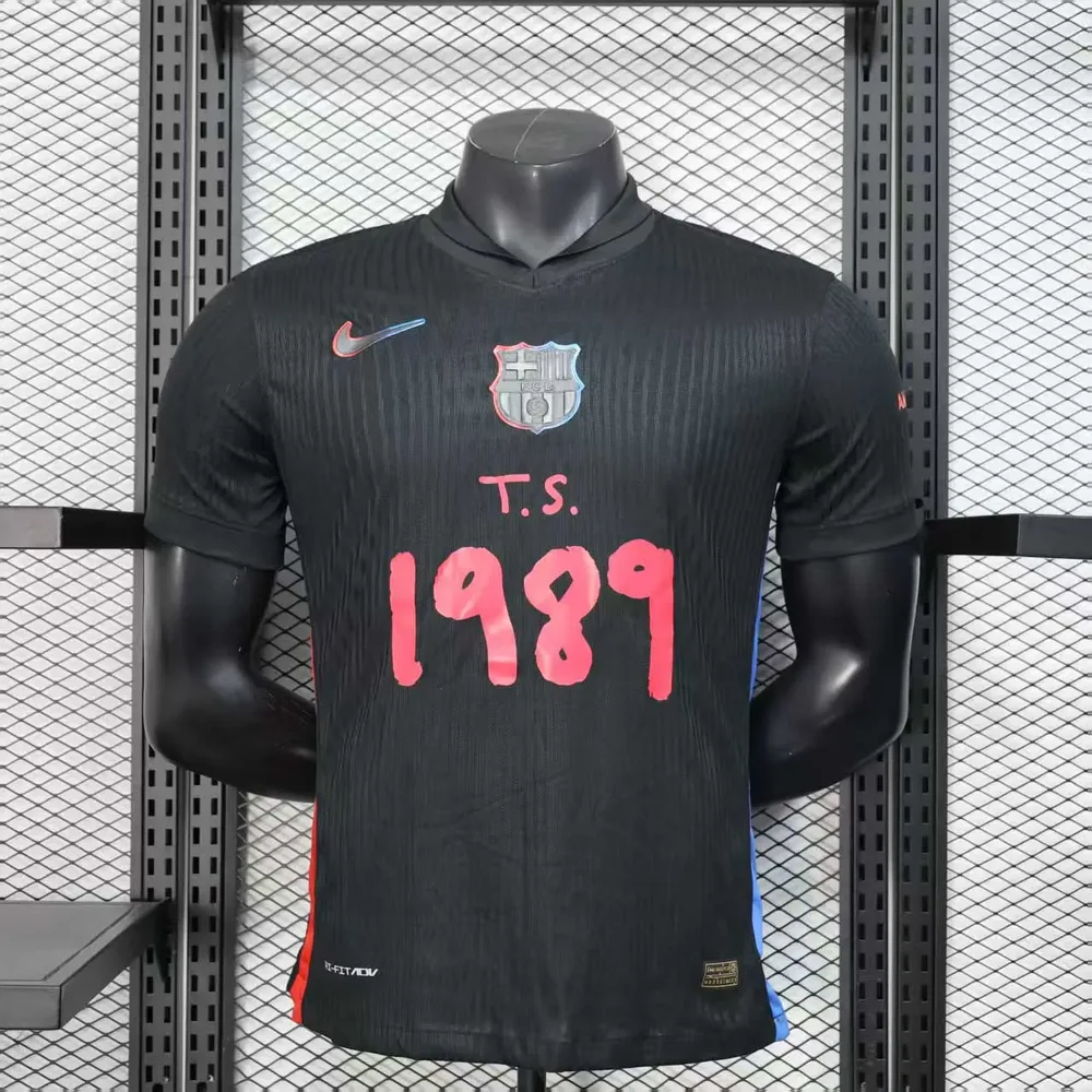 2025/2026 Spielerversion Barcelona Auswärts 1989 Werbung Fußballtrikot  — main view