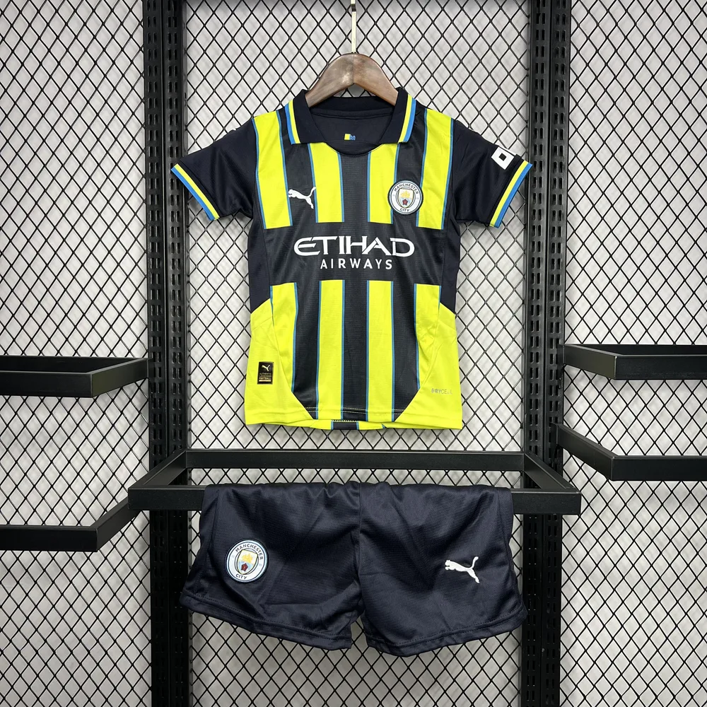 2024/2025 Manchester City Away Football Shirt  Kids Size — main view