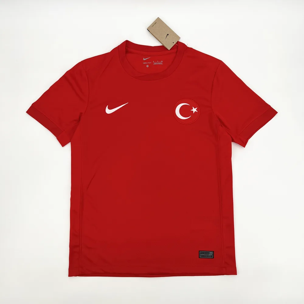 2024 Türkiye Camisa de Futebol Visitante Seleção Nacional  — main view