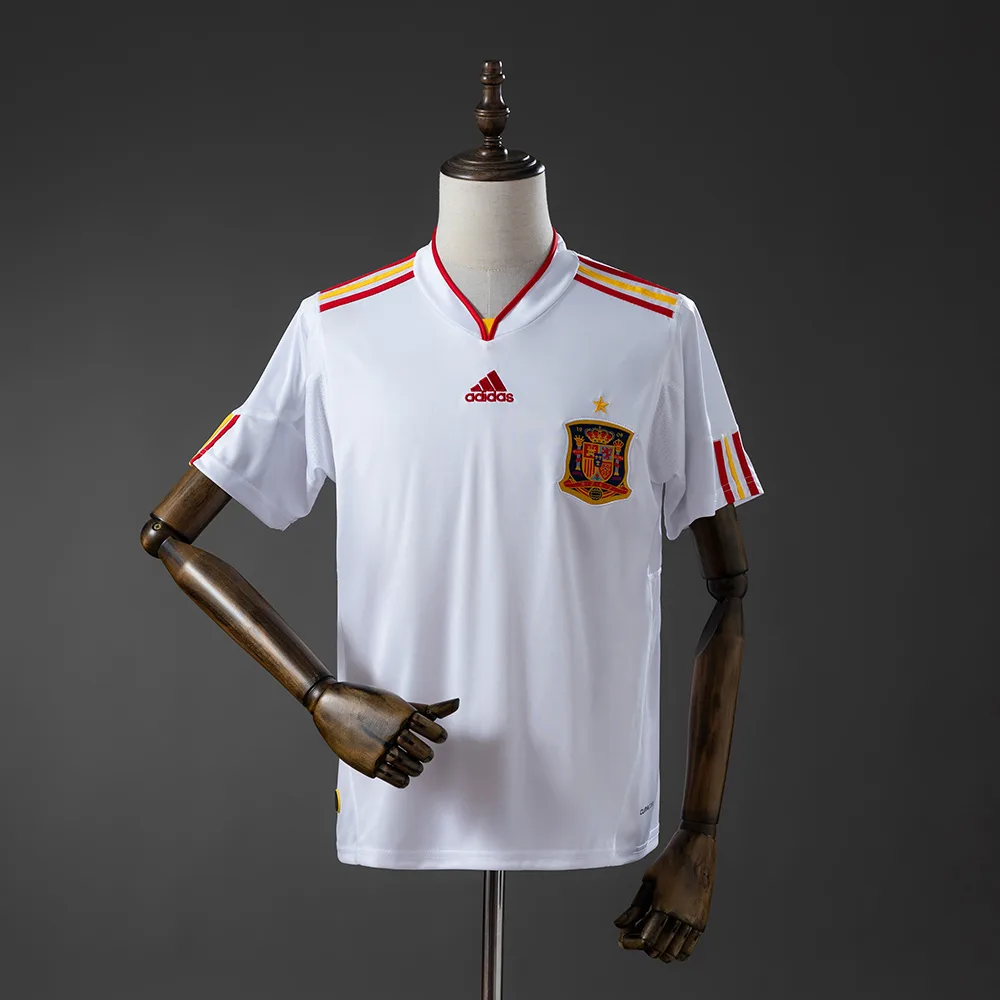 2011/2012 Retro España Visitante Camiseta de Fútbol AAA calidad aficionado — main view