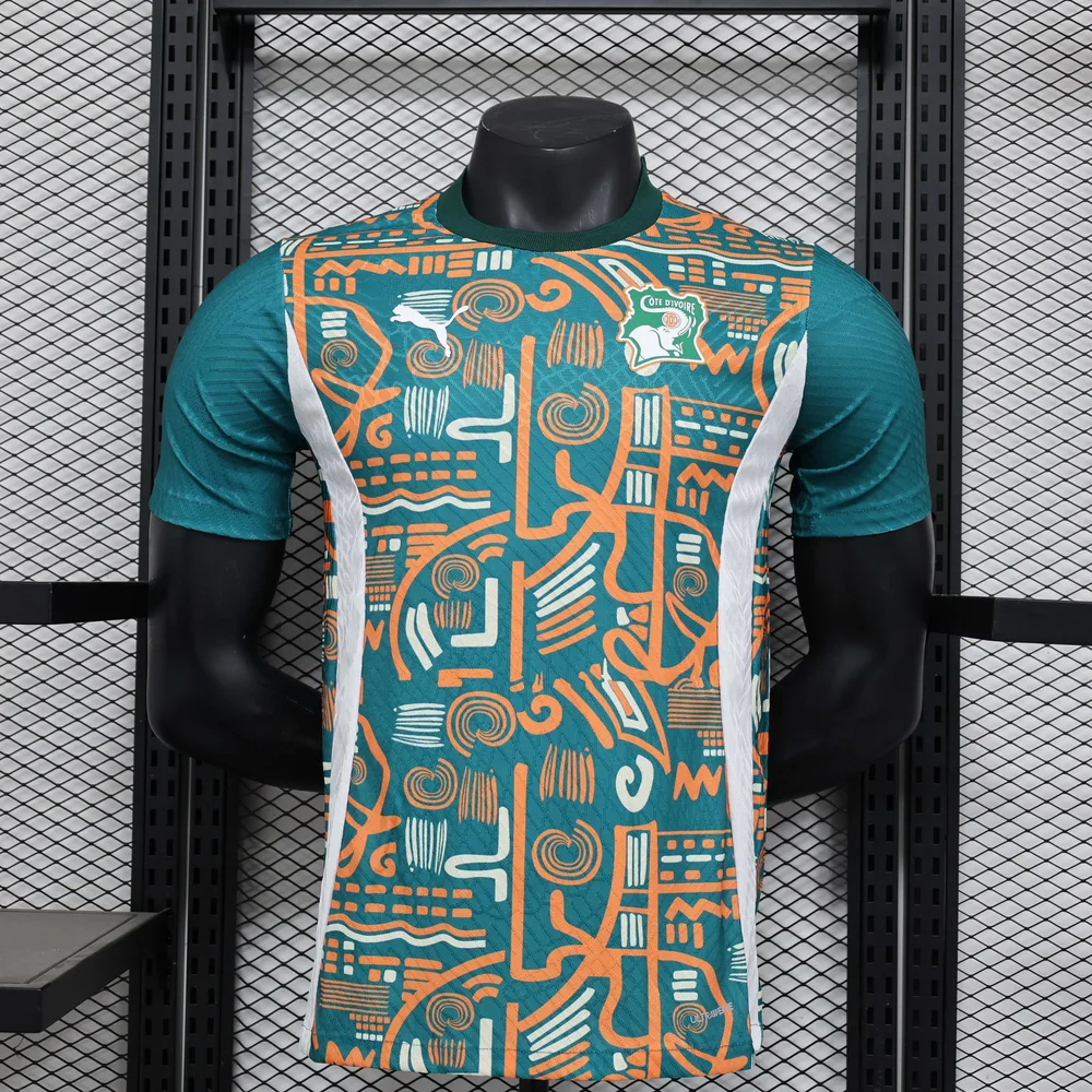 2024/2025 Versión Jugador Camiseta de Fútbol Entrenamiento Selección Nacional de Costa de Marfil AAA calidad fan — main view