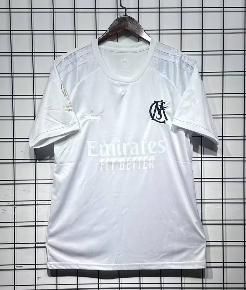 2026/2027 Real Madrid 125. Jubiläumsedition Weißes Fußballtrikot   — main view