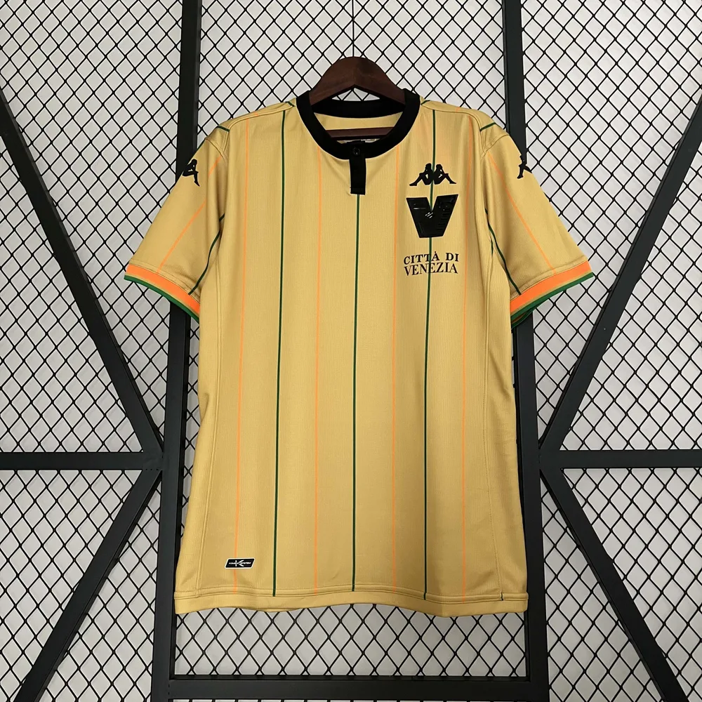 2023/2024 Venezia Training Wear Yellow Football Jersey  — main view
