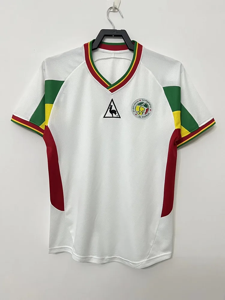 قميص منتخب السنغال الوطني رجعي أبيض 2002 — main view