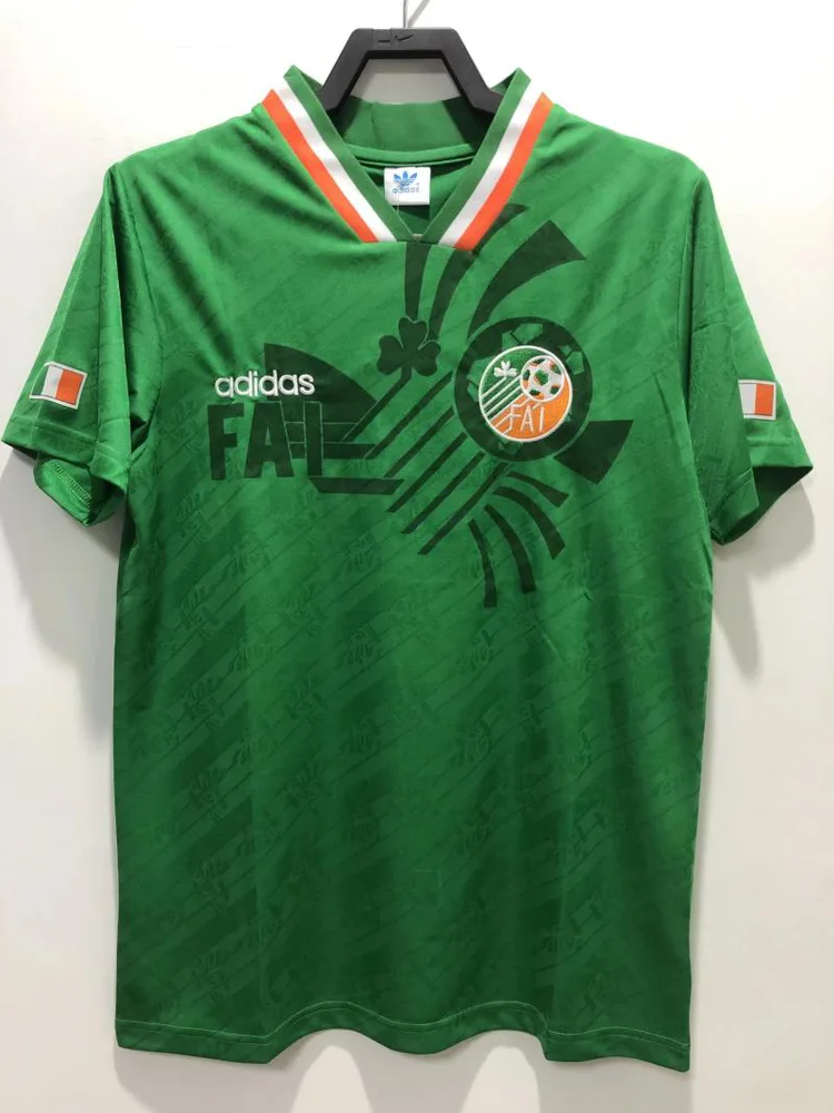 Camisa de Futebol Retro Irlanda Terceira Casa 1994  — main view