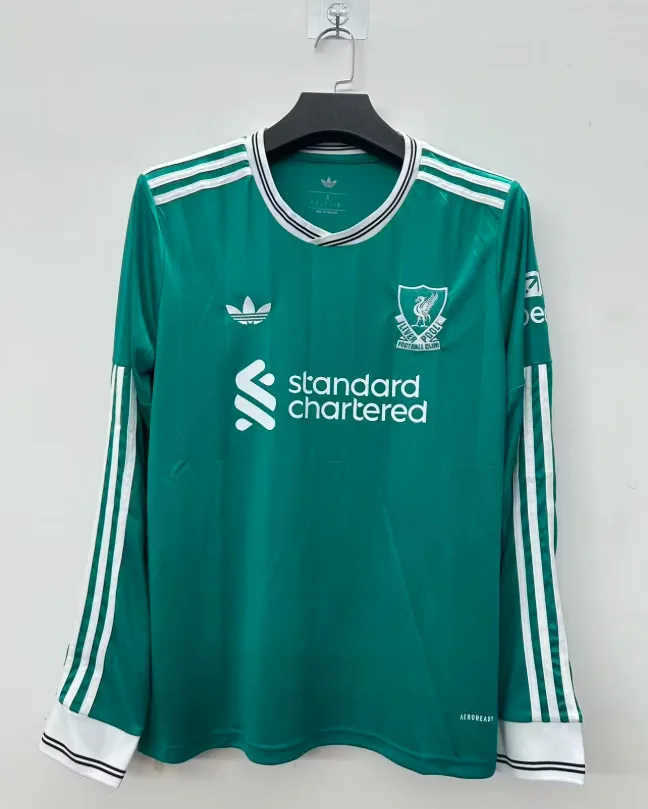 2025/2026 Long Sleeve Liverpool Third Away Football Jersey  — main view