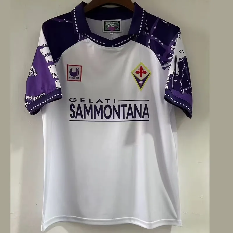 1994/1995 Retro Fiorentina Auswärts Trikot AAA fan-gradät — main view