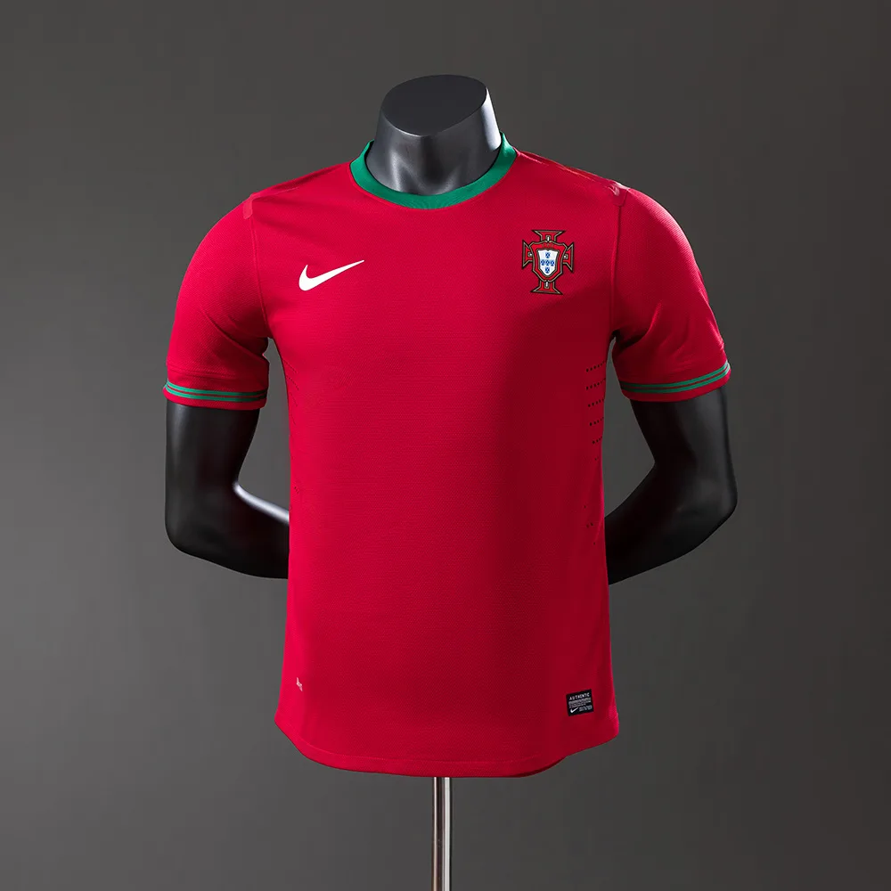 2012 Retro Player Version Portugal Home Jersey  — main view