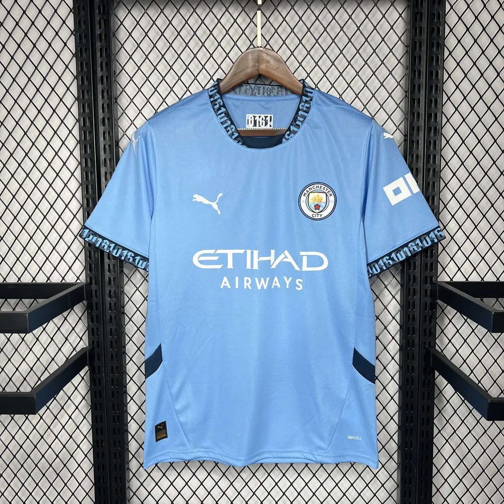2024/2025 Manchester City Heim Fußballtrikot AAA fan-gradät — main view