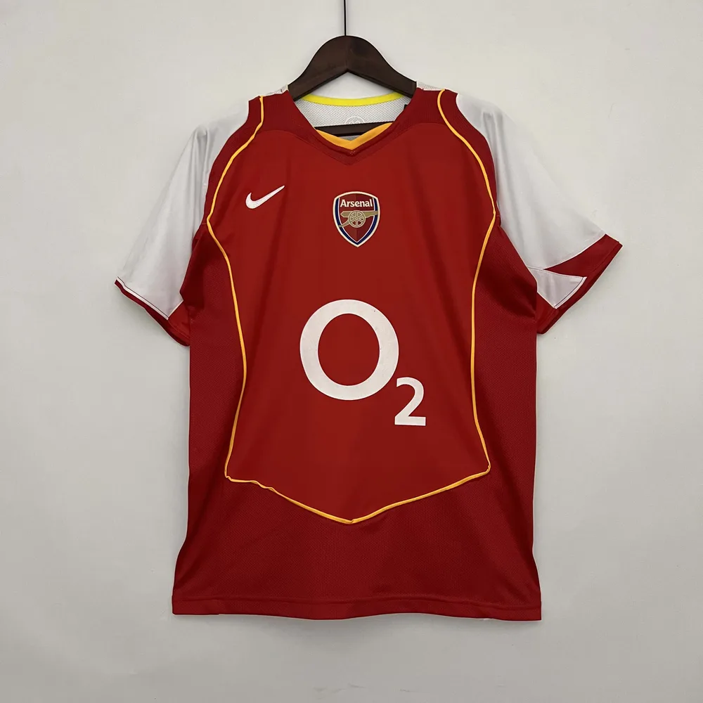 2004/2005 Retro Arsenal Heim Fußballtrikot AAA fan-gradät — main view
