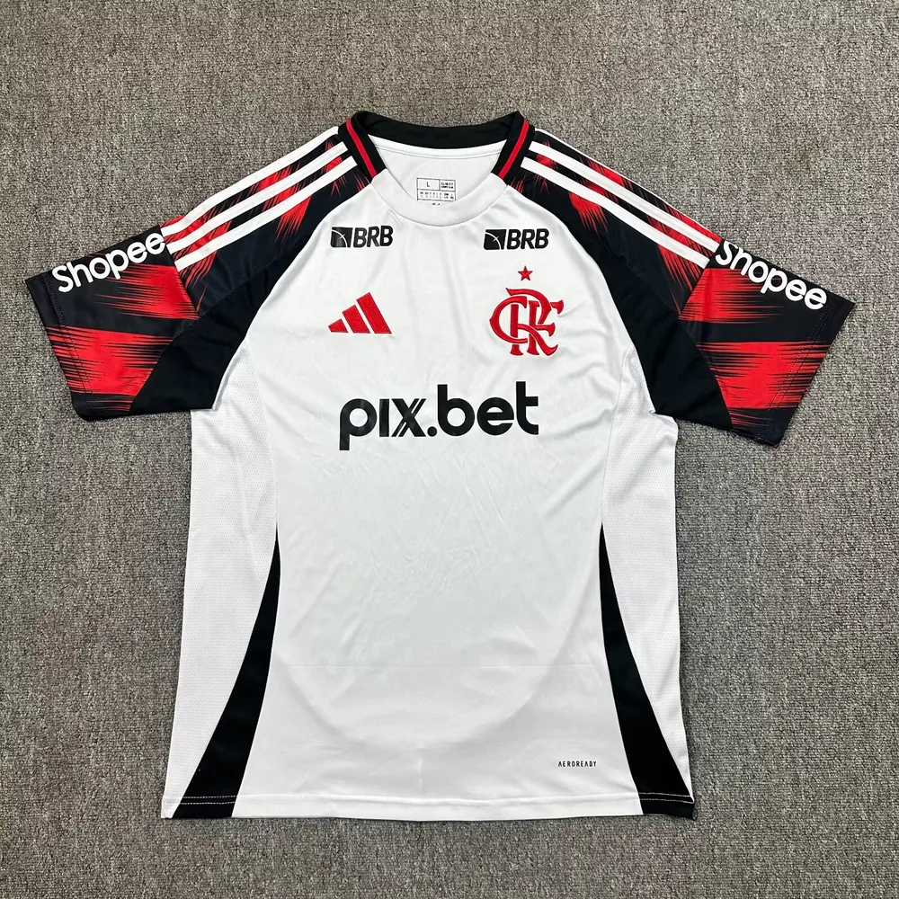 2025/2026 Camiseta de Fútbol Visitante Publicitaria del Flamengo  — main view