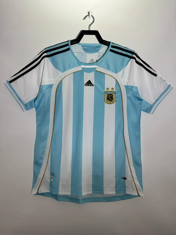 2006 Retro Argentina National Team Home Jersey   — main view