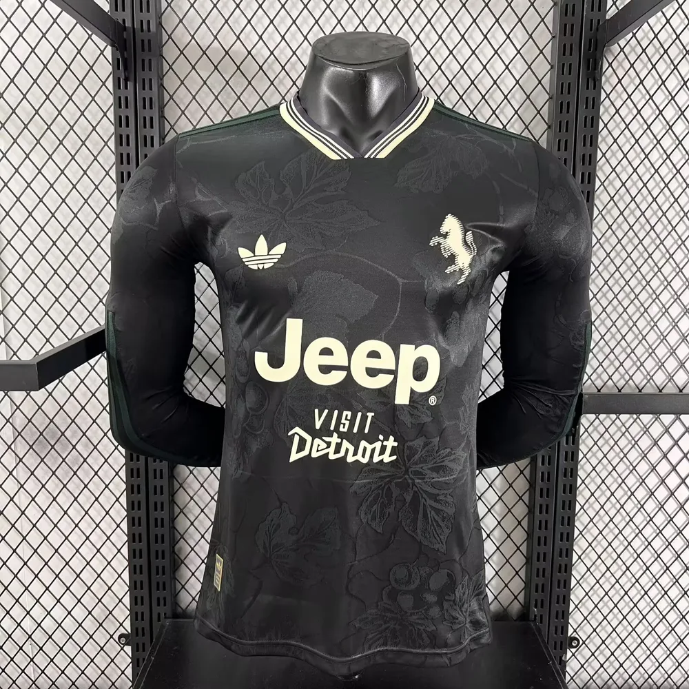 2025/2026 Long Sleeve Player Version Juventus Third Away Football Shirt  — main view
