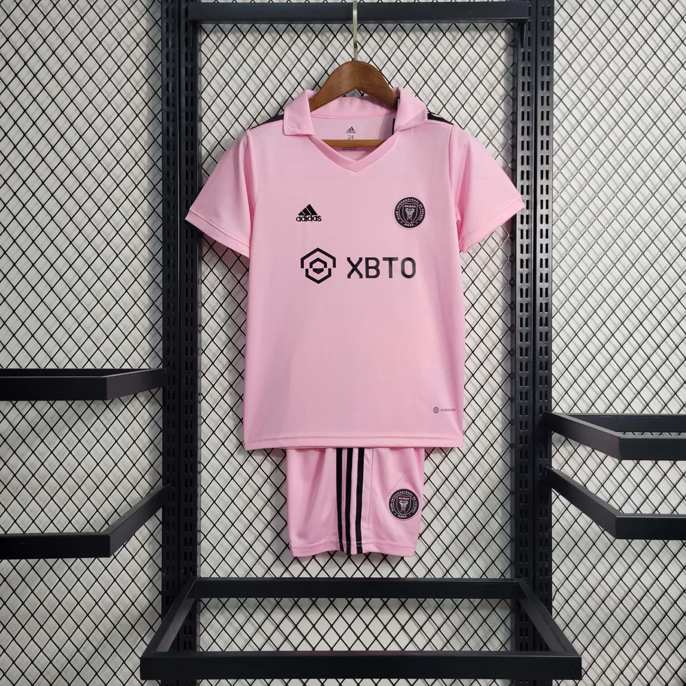2022/2023 Inter Miami Home Soccer Jersey  Kids Size — main view