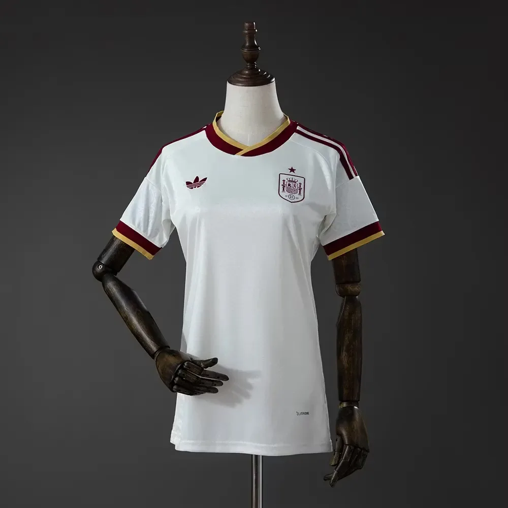 2026 Spain Nationalmannschaft Auswärts Damen Fußballtrikot   — main view