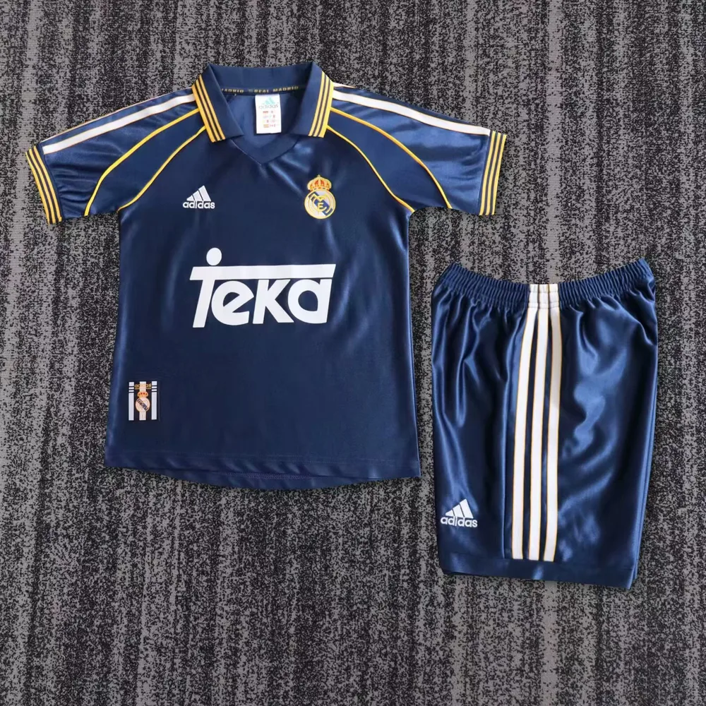 Maillot troisième extérieur rétro Real Madrid 1998-2000  Taille enfant — main view