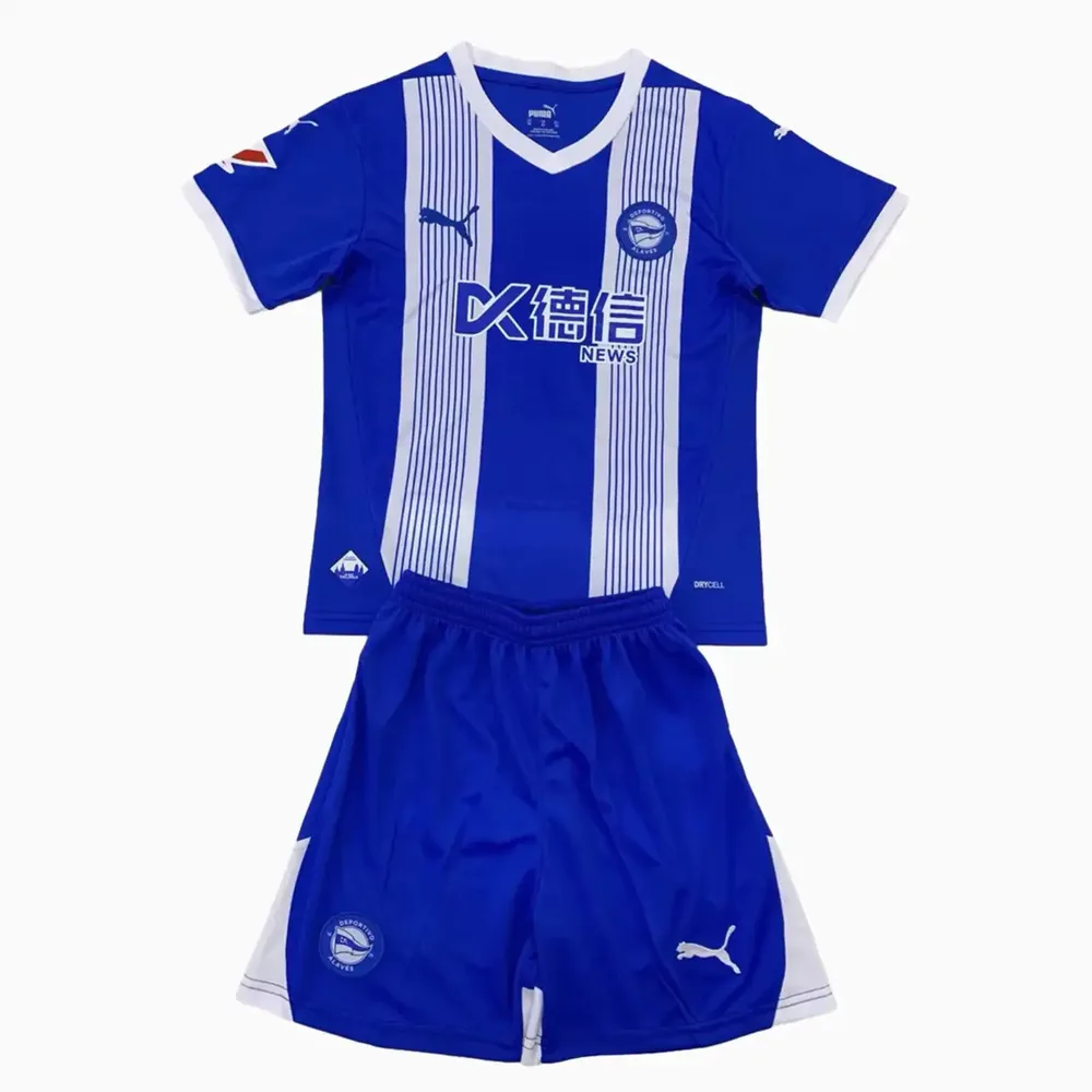 2024/2025 Alavés Heim-Trikot  Kindergröße — main view