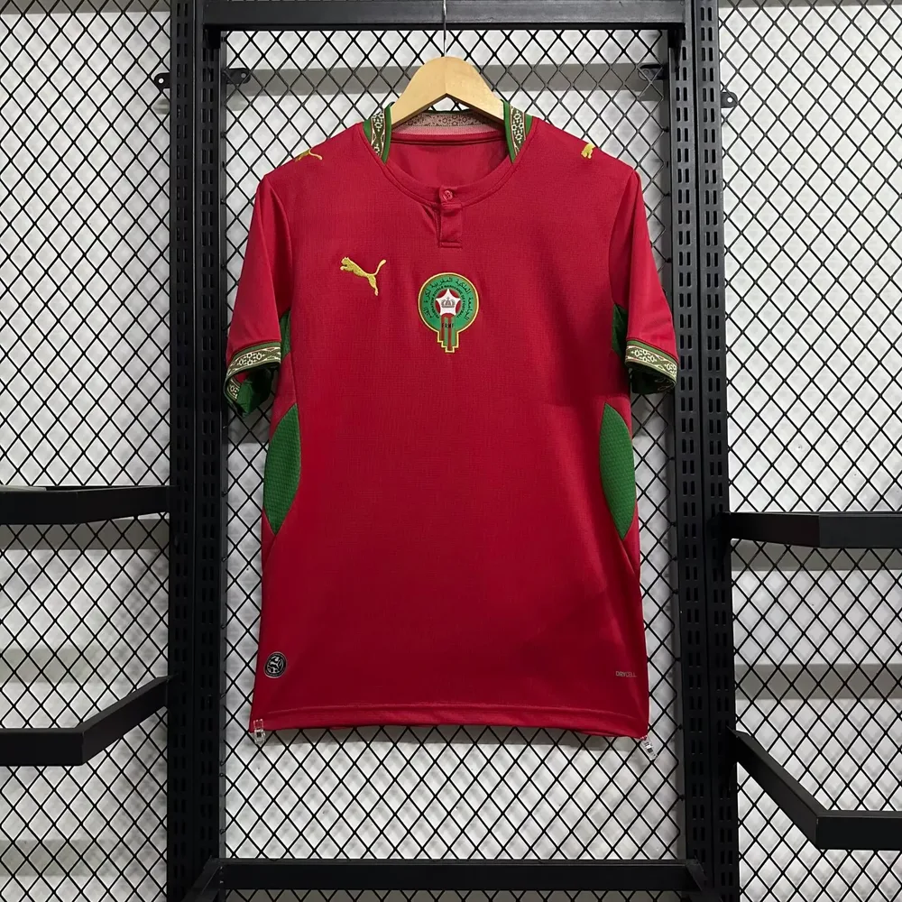 2026 Marokko Nationalmannschaft Heim Fußballtrikot   — main view