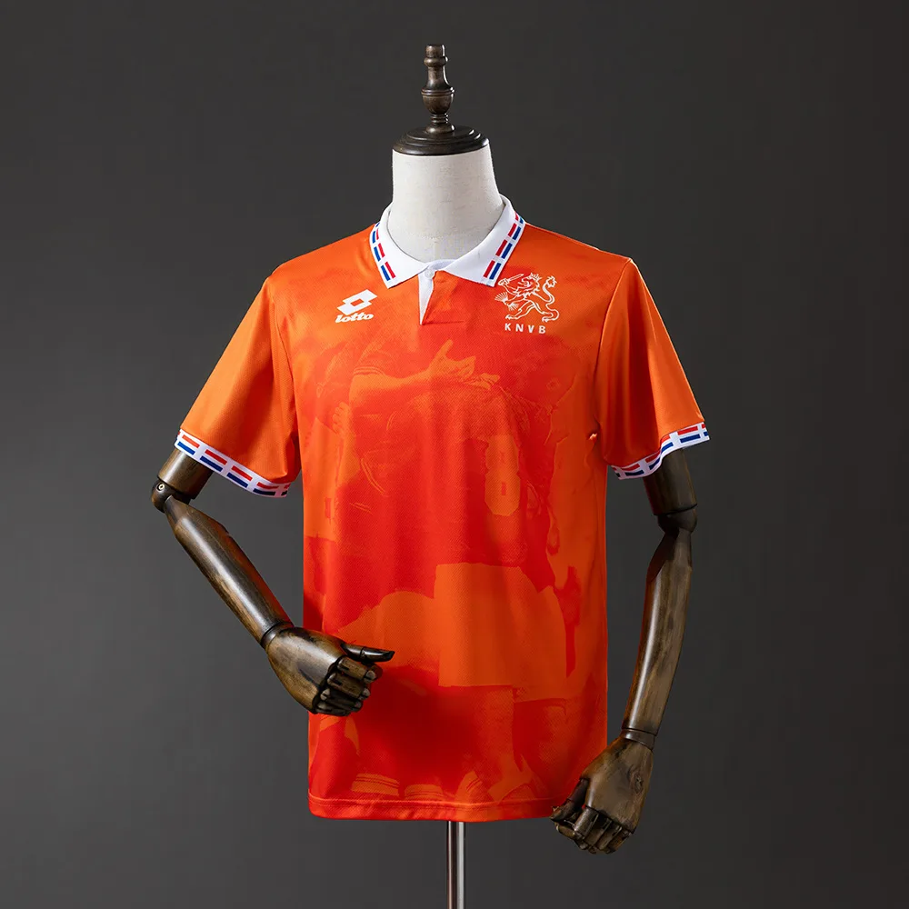 1996 Retro Netherlands National Team Home Jersey  — main view