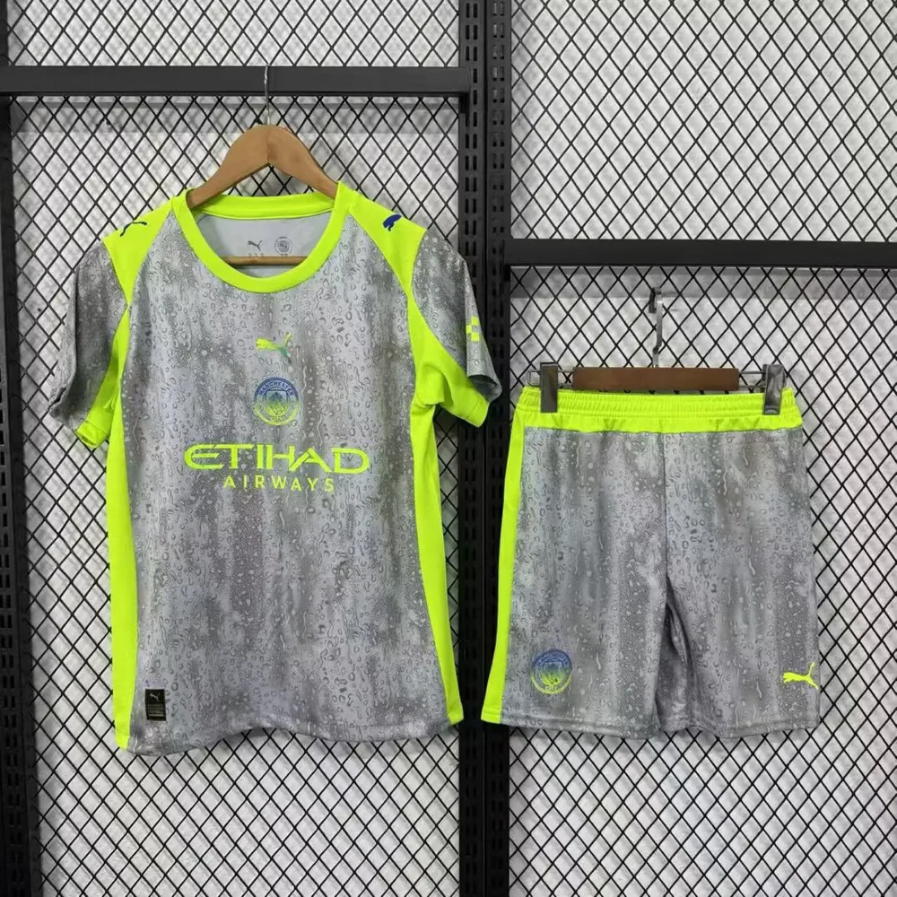 2025/2026 Manchester City Drittauswärts Fußballtrikot  Kindergröße — main view