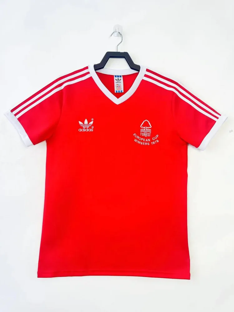 1977-1980 Retro Nottingham Forest Home Football Shirt  — main view