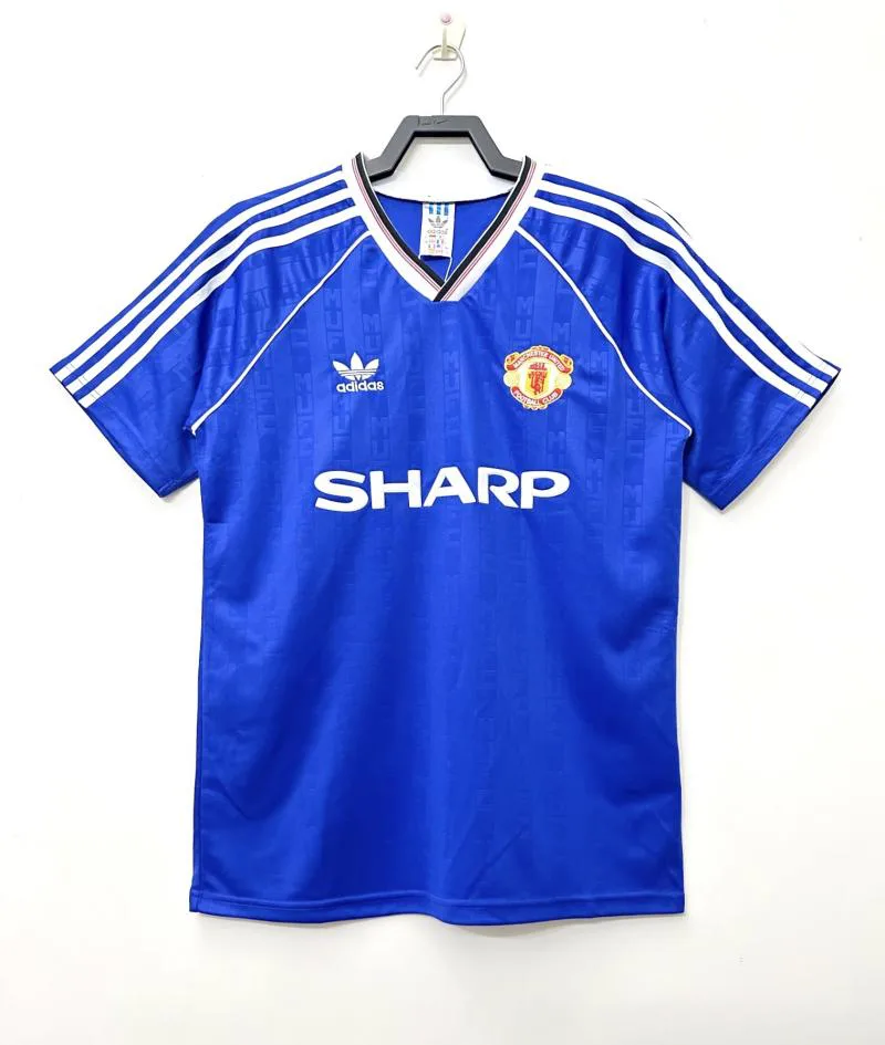 Camisa de Futebol Retrô Manchester United Terceiro Visitante 1988-1990  — main view