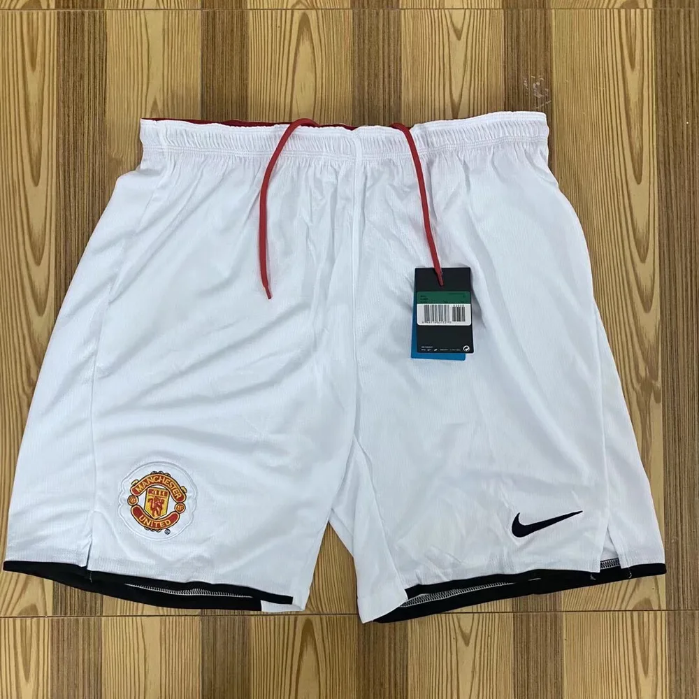 2007/2008 Retro Manchester United Home Shorts — main view