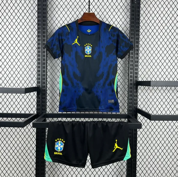 2026 Brazil Away Football Shirt  Kids Size — main view