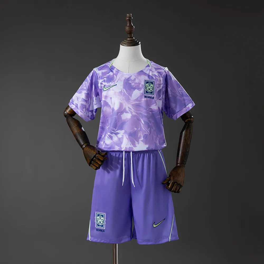 2026 Korea Extérieur Kids Kit Maillot AAA qualité fan — main view