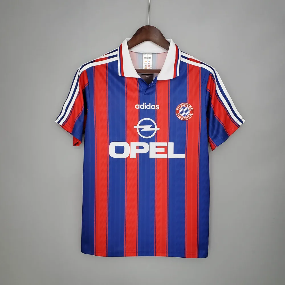 1995/1997 Retro Bayern Munich Home Football Jersey   — main view