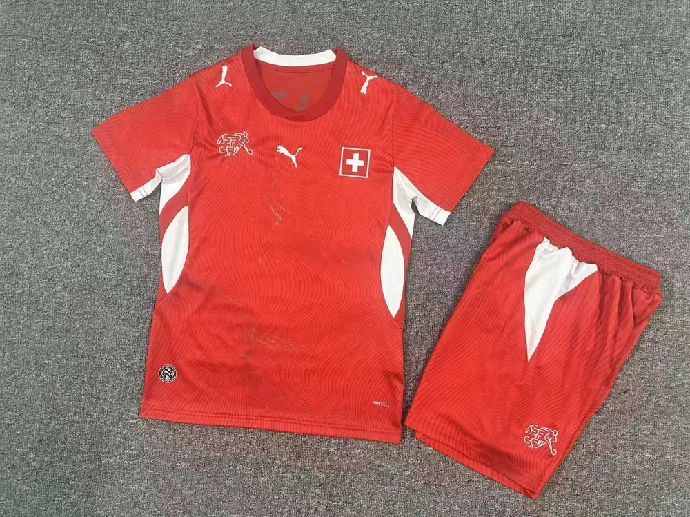 2026 Switzerland National Team Home Football Jersey    Kids Size — main view