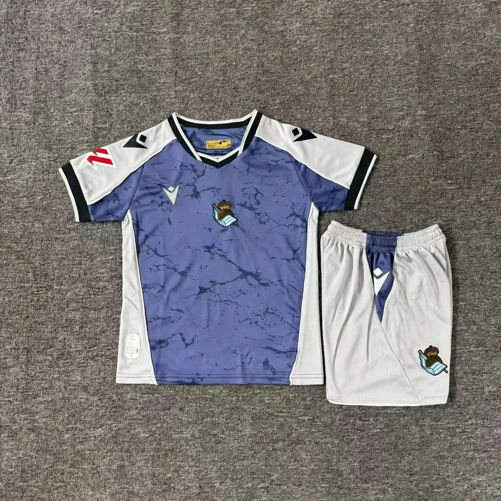 2025/2026 Real Sociedad Away Football Shirt  Kids Size — main view