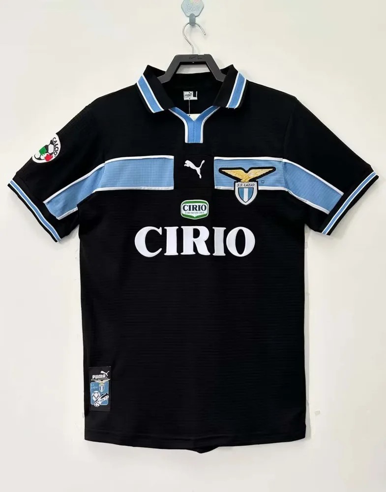 1998/1999 Retro Lazio Auswärts-Fußballtrikot  — main view