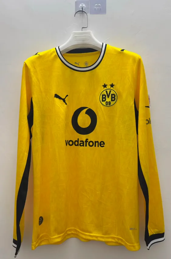 2026/2027 Langarm Dortmund Heimtrikot Fußballtrikot   — main view