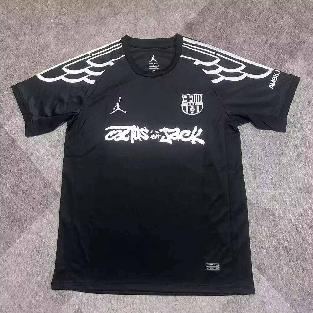 2025/2026 Camiseta de Fútbol Edición Especial Colaboración Barcelona x Travis Scott Calidad Thai — main view